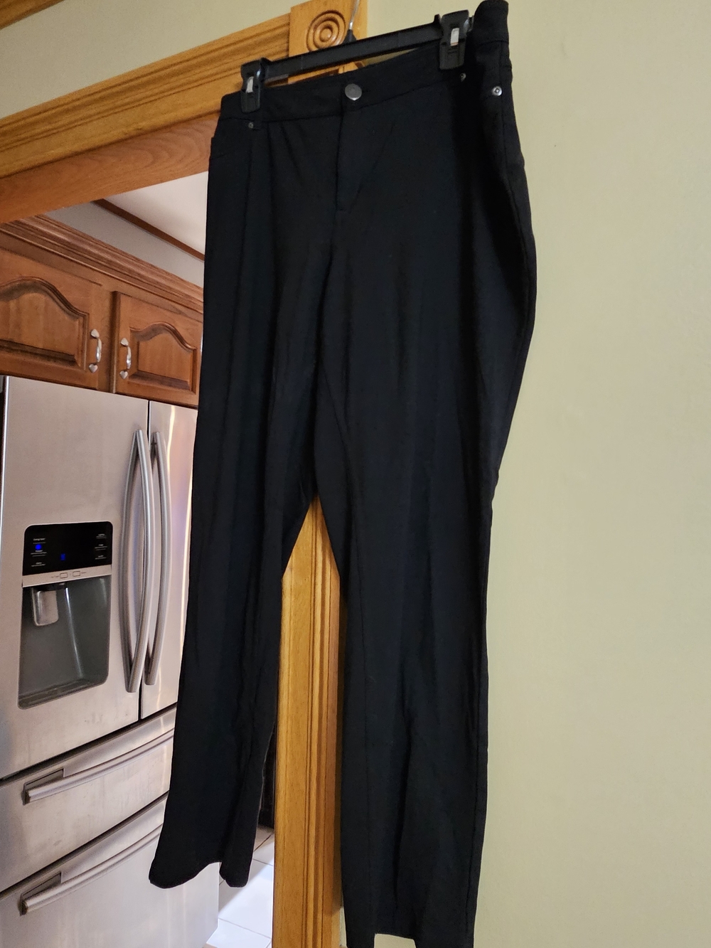 Womans Black Dress Pants - Classic Straight Fit
